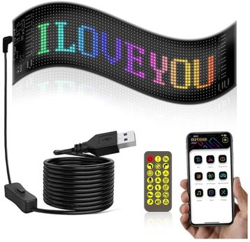 Nieuwe kleine led scherm op autoruit of als reclame beschikbaar voor biedingen