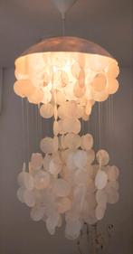 Sfeervolle lampenkap van schelpen, Ophalen, Overige materialen, 50 tot 75 cm, Vintage