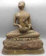 Uniek Grote Zware Brons Monnik Shin Upagutta beeld, Antiek en Kunst, Ophalen of Verzenden