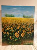 Schilderij zonnenbloemen 50x60 cm, Ophalen