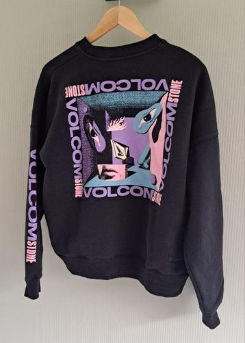 Volcom dames sweater / trui S 36– Coole print op de Rug  beschikbaar voor biedingen