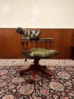 Engels Klassiek Chesterfield Bureaustoel, Antiek en Kunst, Ophalen