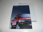 brochure Toyota Hilux  1990, Boeken, Auto's | Folders en Tijdschriften, Ophalen of Verzenden, Zo goed als nieuw, Toyota