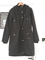 Danefea winterjas diepzwart mt L zgn., Ophalen of Verzenden, Zo goed als nieuw, Zwart