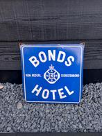 emaille reclamebord bonds hotel ANWB, Ophalen of Verzenden, Gebruikt, Reclamebord