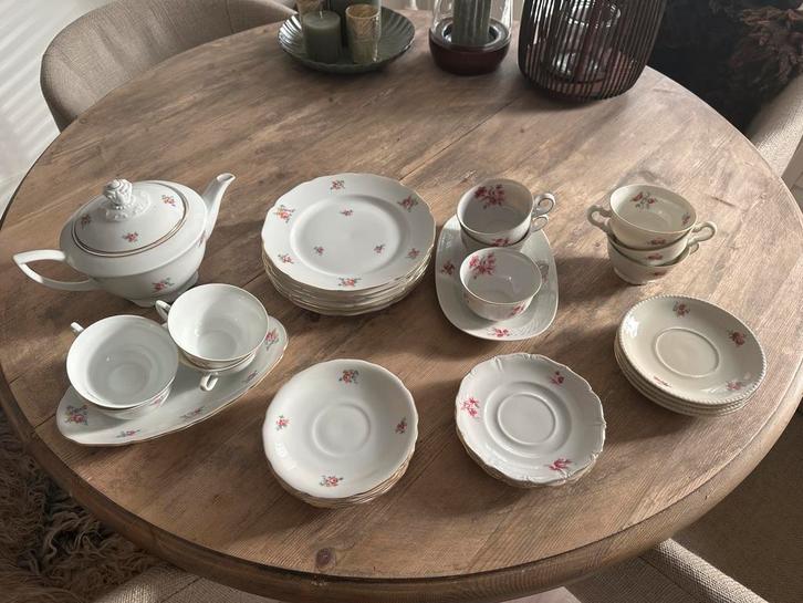 Vintage Servies Bavaria, Spenzo & Rgk, Antiek en Kunst, Antiek | Servies compleet, Ophalen of Verzenden