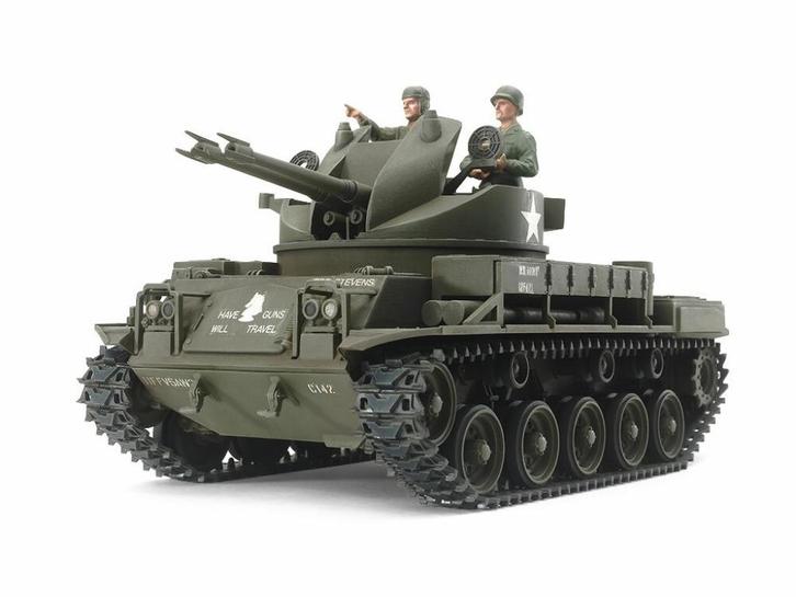 Tamiya 1:35 US M42 Duster (self propelled AA gun), Hobby en Vrije tijd, Modelbouw | Auto's en Voertuigen, Nieuw, Tank, 1:32 tot 1:50