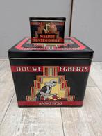 Douwe Egberts Blikken - Set van 2, Verzamelen, Blikken, Ophalen, Zo goed als nieuw, Koffie, Douwe Egberts