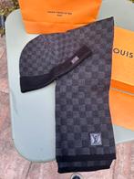 Authentic Louis Vuitton Scarf, Beanie with Receipt Box & Bag, Ophalen of Verzenden, Zo goed als nieuw, Overige maten, Muts