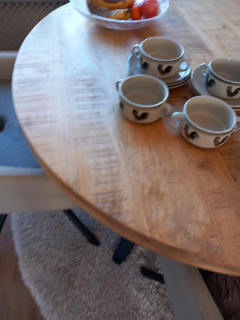 Retro soepkommen aardewerk, Ophalen, Rond, 100 tot 150 cm, 100 tot 150 cm