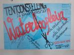 Poster tentoonstelling waterlooplein Amsterdam Mozes  Aaron, Rechthoekig Staand, Ophalen of Verzenden, Zo goed als nieuw, A1 t/m A3