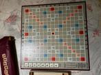 Vintage scrabble spel met draaiplateau, Hobby en Vrije tijd, Gezelschapsspellen | Bordspellen, Gebruikt, Ophalen of Verzenden