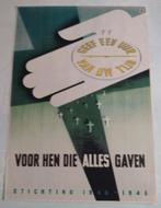 Oorlogsspeldje Stichting 1940-1945, Ophalen of Verzenden, A1 t/m A3, Overige onderwerpen, Rechthoekig Staand