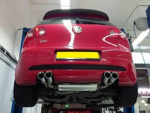 Uitlaat Volkswagen golf en vag modellen, Auto-onderdelen, Uitlaatsystemen, Skoda, Ophalen of Verzenden