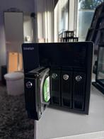 QNAP TS459PRO+ Turbo NAS met opslag (4 x 1TB schijven), Computers en Software, NAS, Ophalen of Verzenden, Zo goed als nieuw