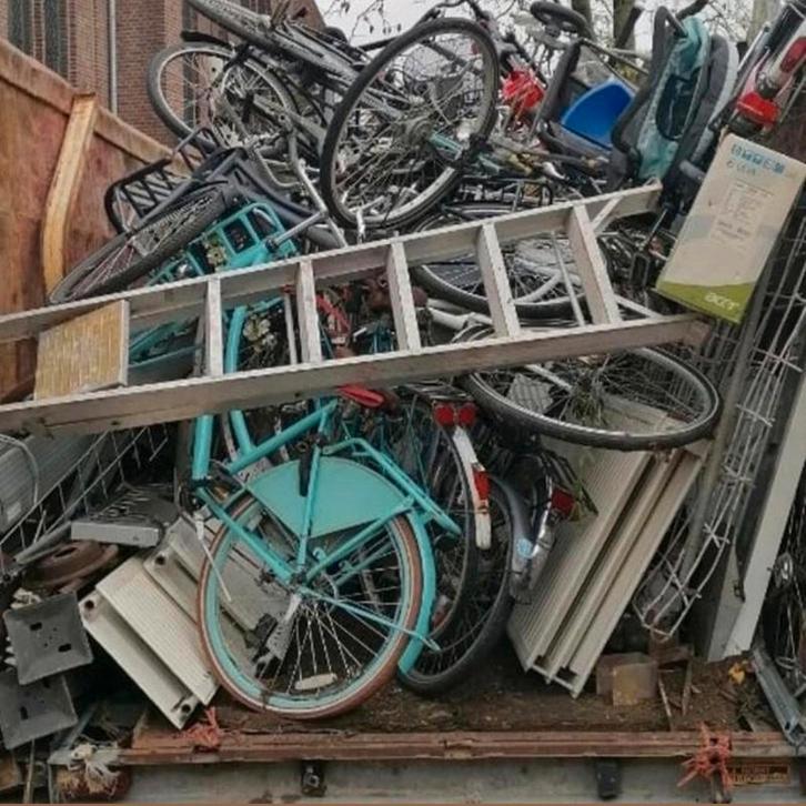 Oud ijzer ophaalservice Deventer en omstreken., Doe-het-zelf en Verbouw, Metalen, Gebruikt, Ophalen of Verzenden