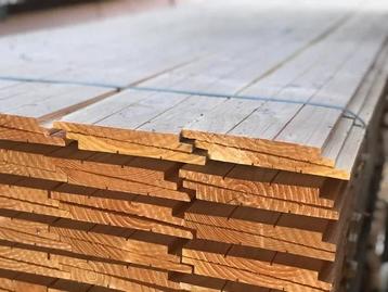 Douglas Zweeds Rabat | houten planken op voorraad. beschikbaar voor biedingen