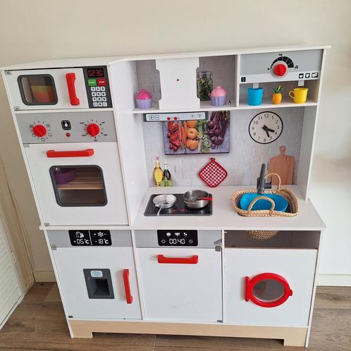 Houten speelgoed  keuken van play active, Kinderen en Baby's, Speelgoed | Speelkeukens, Gebruikt, Hout, Ophalen