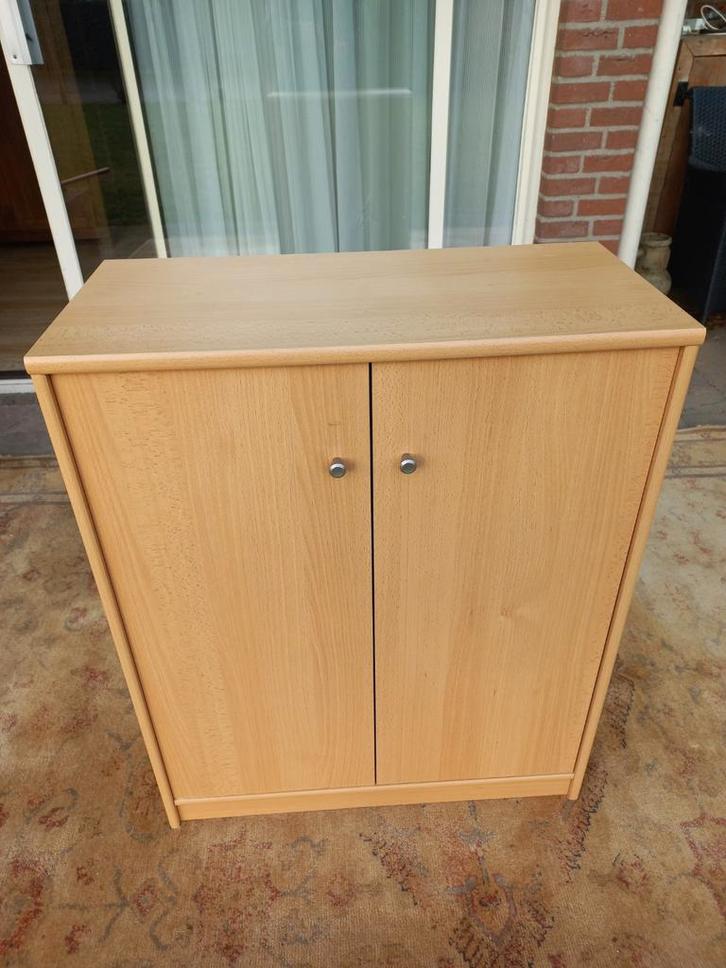 Mooie opbergkast met deuren, Huis en Inrichting, Kasten | Kledingkasten, Gebruikt, 100 tot 150 cm, 50 tot 100 cm, 25 tot 50 cm