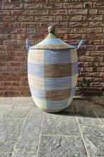 afrikaanse wasmand handgemaakt van zeegras in Senegal, Huis en Inrichting, Woonaccessoires | Schalen en Manden, Mand, Verzenden