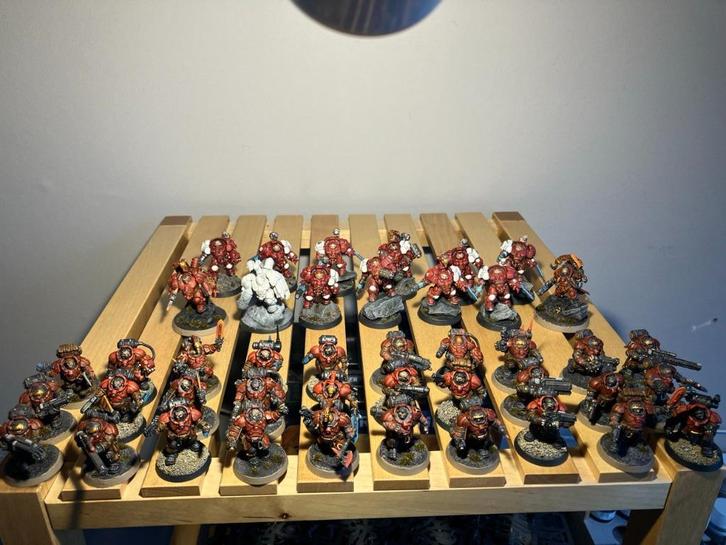 Leagues of Votann Army, Hobby en Vrije tijd, Wargaming, Gebruikt, Warhammer 40000, Figuurtje(s), Geverfd, Ophalen