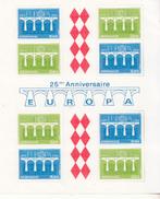 Monaco velletjes Europazegels Brug   Uitgave 1984, Verzenden, Monaco