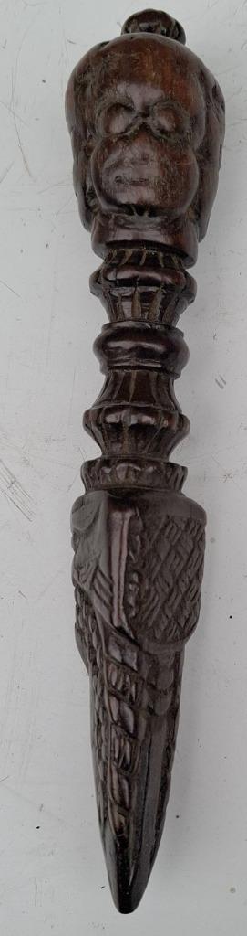 Houten Phurba  rituele dolk, Antiek en Kunst, Kunst | Niet-Westerse kunst, Verzenden