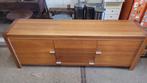 Kersenhouten vintage dressoir - 220x80x50 cm, Gebruikt, Met deur(en), Ophalen of Verzenden, 200 cm of meer
