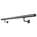 Trapleuning (100 cm) zwart staal, Doe-het-zelf en Verbouw, Ophalen, Nieuw