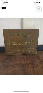 Consulaat van het Groothertogdom Luxemburg Plaque, Ophalen, Gebruikt