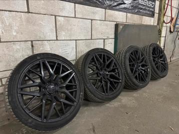 Audi a4/A6/A7/A8 19 inch velgen + continental banden beschikbaar voor biedingen