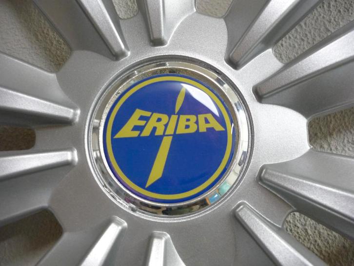 Eriba 3D doming naafstickers caravan, camper, Epoxy, Verzamelen, Stickers, Nieuw, Overige typen, Verzenden