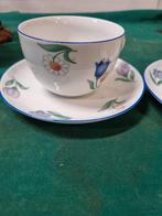 kop en schotel alt regensburg bloemen, Ophalen of Verzenden