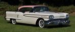 Oldsmobile Holiday Super 1958, Automaat, Zwart, Leder en Stof, Wit