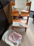 Tripp Trapp Stoel met Baby Inzet, Kinderen en Baby's, Kinderstoelen, Ophalen, Gebruikt, Meegroeistoel, Gordel(s)