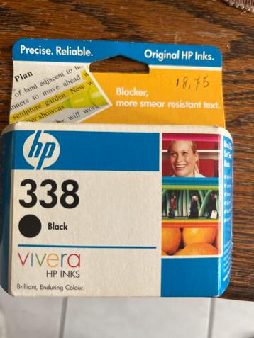 HP 338 Zwart - Nieuw in Verpakking beschikbaar voor biedingen