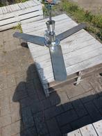 Plafondventilator Chroom, Ophalen of Verzenden, Gebruikt, Metaal, Modern