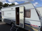 DETHLEFFS CAMPER 450 DB FRANSBED RONDZIT MOVER ISABELLA TENT, Caravans en Kamperen, Caravans, Schokbreker, Rondzit, Bedrijf, 750 - 1000 kg
