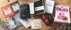 Diverse sampljes parfum, wimperlijm etc, Ophalen of Verzenden, Zo goed als nieuw, Overige typen
