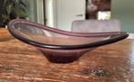Vintage Ikea glazen schaal van Lotta Petterson Model 'Snits, Schaal, Ophalen of Verzenden, Ovaal, Glas