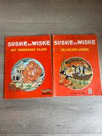Suske en Wiske - Het Onbekende Eiland & Lollige Lakens, Boeken, Meerdere stripboeken, Ophalen of Verzenden, Gelezen