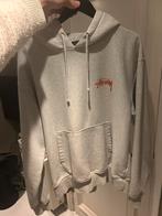Grijze stussy hoodie, Maat 48/50 (M), Stussy, Ophalen of Verzenden, Zo goed als nieuw