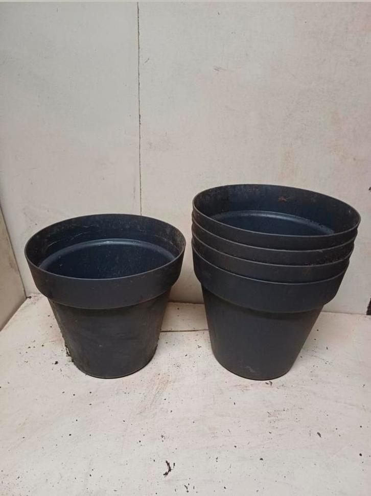Sier Kweekpotten plantenpotten bloempotten 29 cm, Tuin en Terras, Bloempotten, Gebruikt, Kunststof, Minder dan 40 cm, Minder dan 25 cm