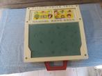 Vintage Fisher Price school days desk, Ophalen of Verzenden, Gebruikt, Speelset