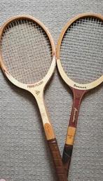 4 retro tennisrackets, Sport en Fitness, Tennis, Gebruikt, Racket, Ophalen, L2