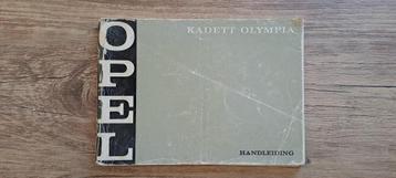 Handleiding Opel Kadett Olympia van april 1970 beschikbaar voor biedingen