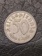 50 Reichspfennig 1940 E HK, Duitsland, Ophalen of Verzenden, Losse munt