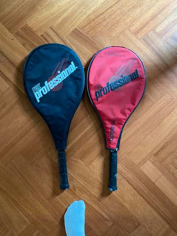 2 x Rex Professional tennis rackets. beschikbaar voor biedingen