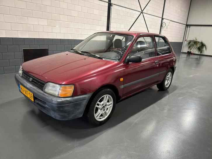 Onverwoestbare Toyota Starlet 1.3 XLI 12VE2 1994 2 jaar APK, Auto's, Toyota, Bedrijf, Starlet, Benzine, Hatchback, Handgeschakeld