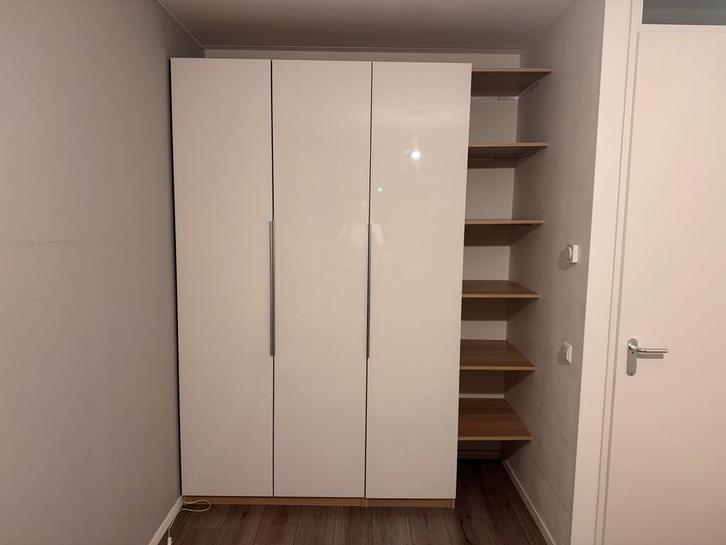 IKEA PAX kast 150x236 cm met verlichting, Huis en Inrichting, Kasten | Kledingkasten, Zo goed als nieuw, 200 cm of meer, 150 tot 200 cm